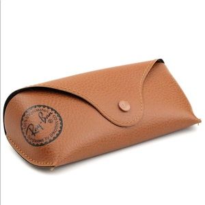 Original leather ray ban case